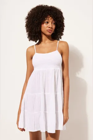 Calzedonia Robe courte à volants Femme