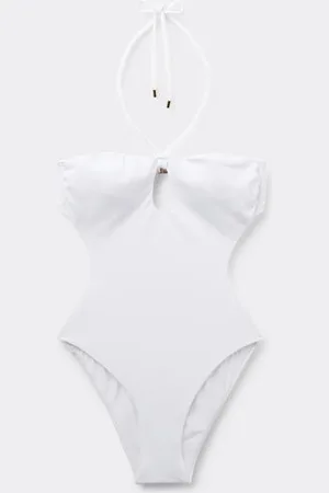 Calzedonia Maillot une pièce Cut-Out Piquet Femme