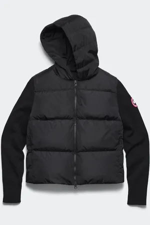 Canada Goose Sweat à capuche large en tricot matelassé HyBridge® (Femmes, , TP)