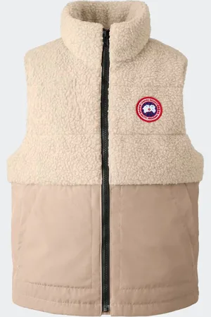 Canada Goose Gilet Elora pour adolescent (Jeunesse, Light Tan/ Tan, TP)