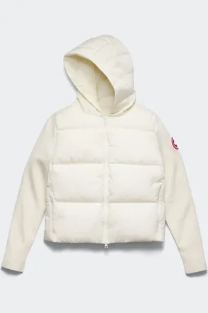 Canada Goose Sweat à capuche large en tricot matelassé HyBridge® (Femmes, , TP)