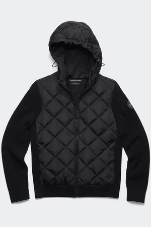 Canada Goose Sweat à capuche en tricot matelassé HyBridge® - Label (Femmes, , P)