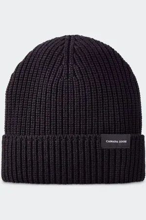Canada Goose Bonnet côtelé Wordmark (Unisexe, , TAILLE UNIQUE)