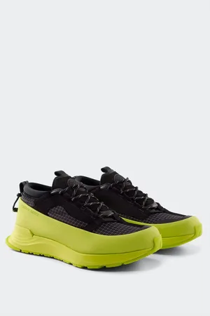 Canada Goose Sneaker Glacier Trail Dyneema pour hommes (Hommes, Black/ Summer Lime, 42.5)