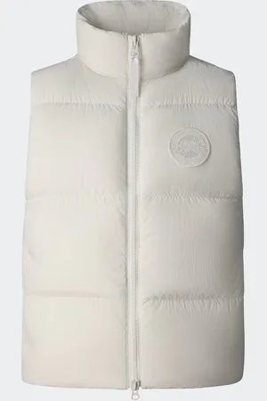 Canada Goose Doudoune sans manches Lawrence White Disc (Hommes, , TTG)