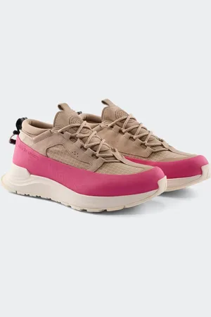Canada Goose Sneaker Glacier Trail Dyneema pour femmes (Femmes, Tan/Summit Pink, 41.5)