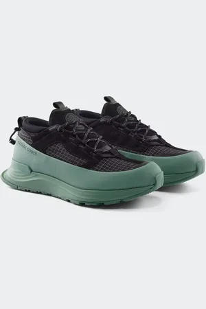 Canada Goose Sneaker Glacier Trail Dyneema pour femmes (Femmes, Black/Washed Green, 41.5)