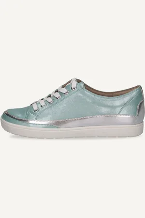Caprice Basket turquoiseen Cuir