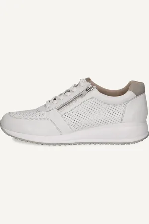 Caprice Basket blancen Cuir