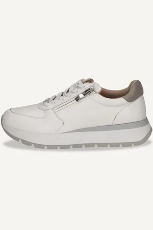Caprice Basket blancen Cuir