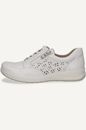 Caprice Basket blancen Cuir