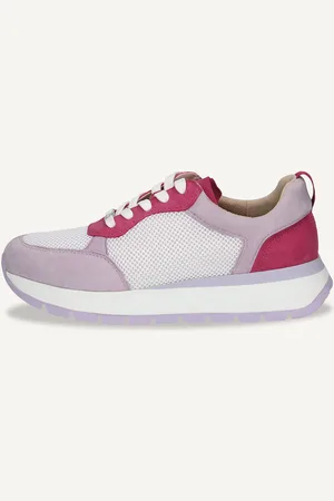 Caprice Basket beigeen Mélange de matériaux de cuir et textile