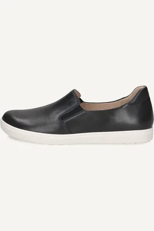 Caprice Slipper bleuen Cuir