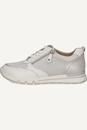 Caprice Basket blancen Mélange de matériaux de cuir et synthétique
