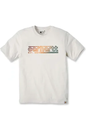 Carhartt Hommes T-shirt relaxed fit lightweight short-sleeve logo graphic t-shirt