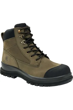 Carhartt Hommes Bottes de travail certifiées detroit rugged flex™ s3 6 inch zip safety boot