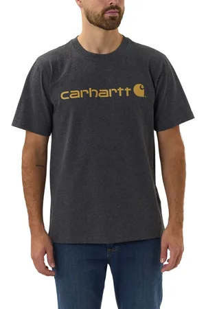 Carhartt Hommes T-shirt relaxed fit heavyweight short-sleeve logo graphic t-shirt