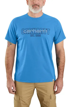 Carhartt Hommes T-shirt force™ relaxed fit midweight short-sleeve logo graphic t-shirt