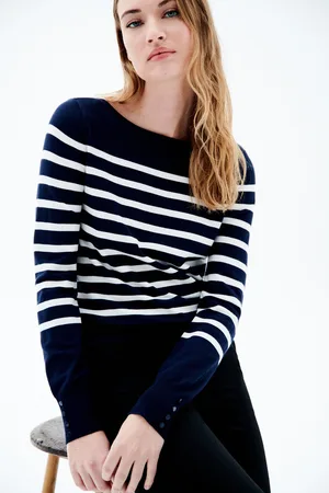 Caroll Pull mjulie marine femme