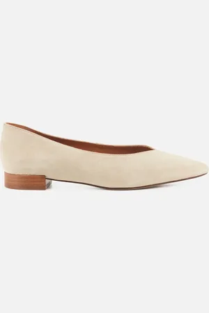 Caroll Ballerines Aria en cuir naturel femme