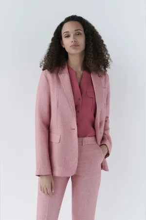 Caroll Veste volcan rouge foncé femme