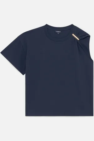 Caroll T-shirt Tlouane marine femme