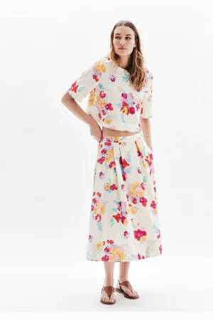 Caroll Blouse Cynthia creme femme
