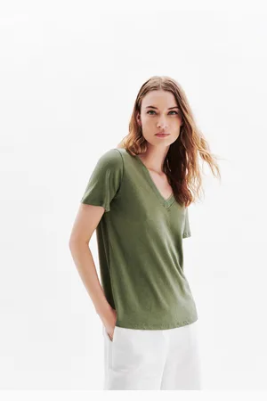 Caroll Tshirt jin kaki femme