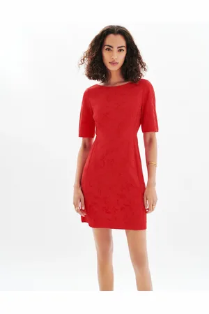 Caroll Robe Rcalix2 rouge femme