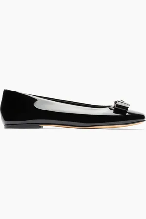 Casadei Patent Leather Ballet Flats