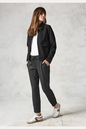 CECIL Pantalon au look Herringbone