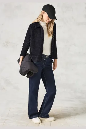 CECIL Cardigan en fil de plume