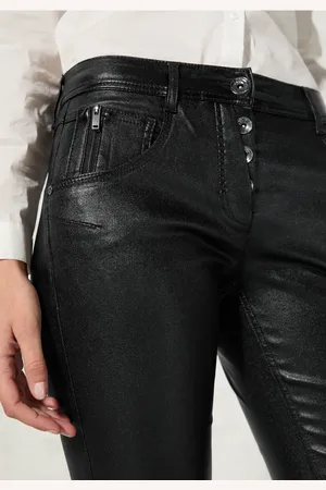 CECIL Pantalon enduit