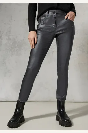 CECIL Pantalon enduit