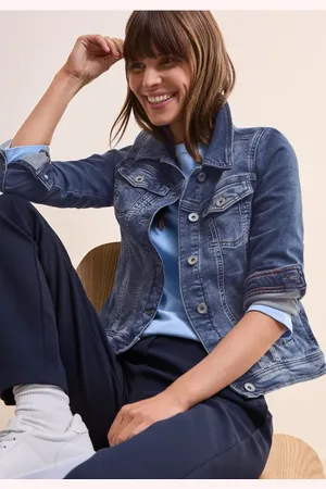 CECIL Veste de jogging en denim