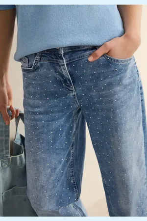 CECIL Jeans Wide Legs scintillants