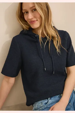 CECIL Hoodie en bouclette