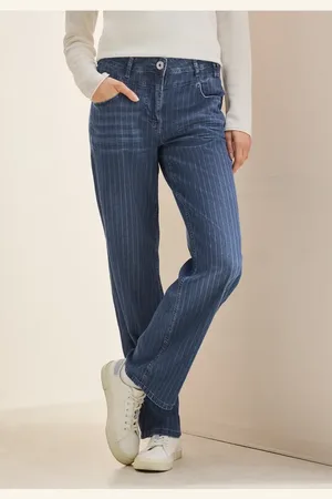 CECIL Wide Leg Jeans à rayures
