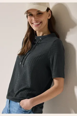 CECIL T-shirt en jacquard