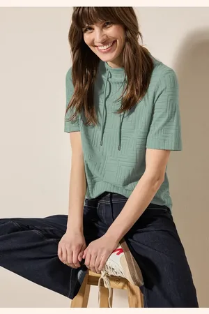 CECIL T-shirt en jacquard