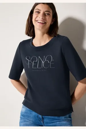 CECIL T-shirt avec wording