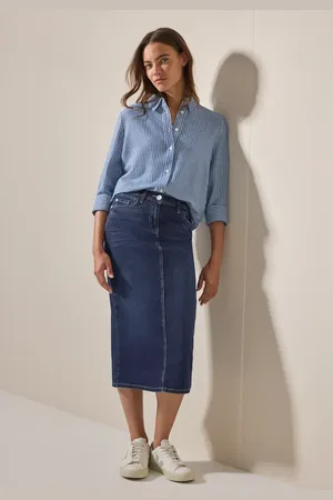 CECIL Jupe en jean midi
