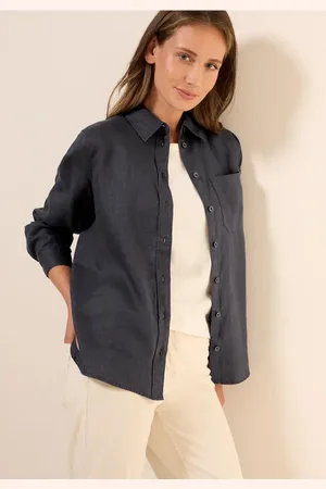 CECIL Blouse-chemise en lin