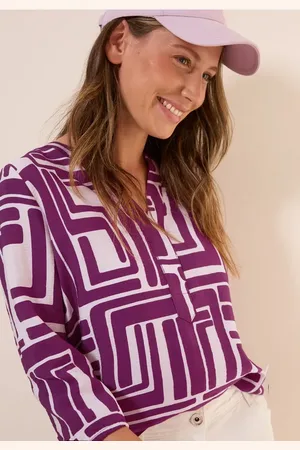 CECIL Blouse à motifs structurés