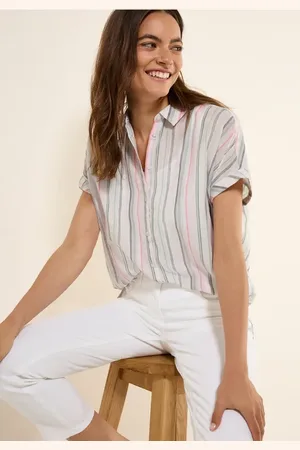CECIL Blouse rayée à manches courtes