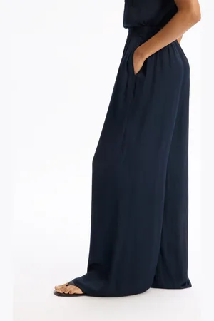 Celio Pantalon fluide en satin