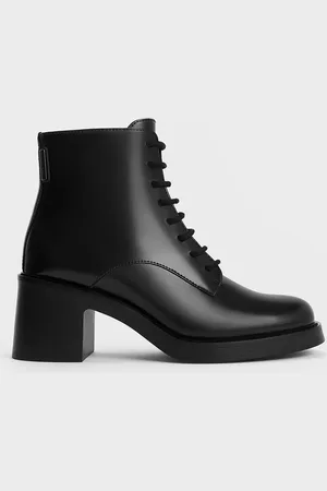 CHARLES & KEITH Bottines à talon carré Hester