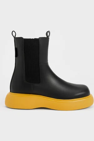 Boots homme a discount fermeture eclair pas cher