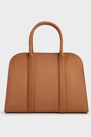 CHARLES & KEITH Sac bowling en suédine Axel