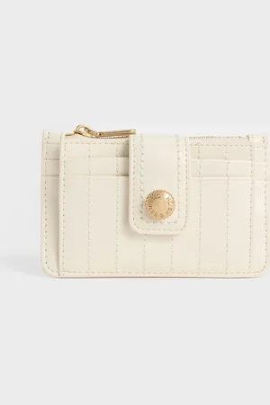 CHARLES & KEITH Porte-cartes à empiècements à effet froissé Donna